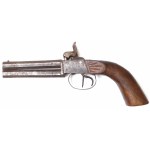 Europa, Pistolet kapiszonowy dwulufowy