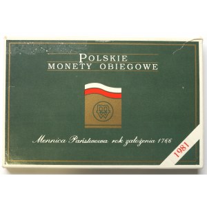 Repubblica Popolare di Polonia, set di zecca 1981