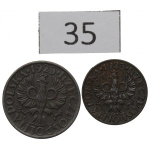 II RP, serie di 1-2 penny 1923