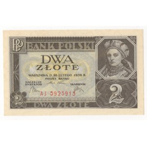 II RP, 2 złote 1936 AJ