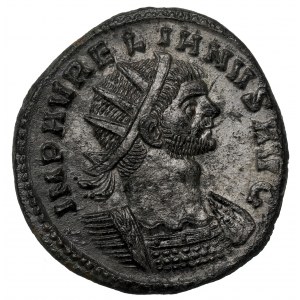 Roman Empire, Aurelian, Antoninian - mint error