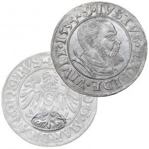 Germany, Preussen, Albrecht Hohenzollern, Groschen 1534, Konigsberg