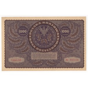 II RP, 1000 Polish marks 1919 I SERIES BE