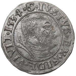 Germany, Preussen, Albrecht Hohenzollern, Groschen 1534, Konigsberg