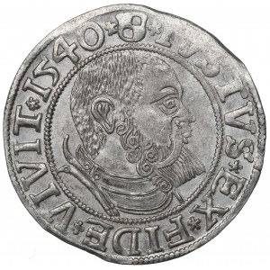 Germany, Preussen, Albrecht Hohenzollern, Groschen 1540, Konigsberg