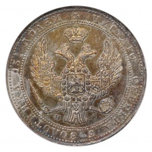 Poland under Russia, Nicholas I, 3/4 rouble=5 zloty 1839 Warsaw