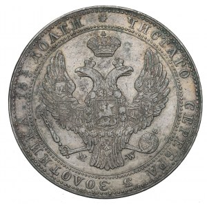 Poland under Russia, Nicholas I, 3/4 rouble=5 zloty 1838 MW