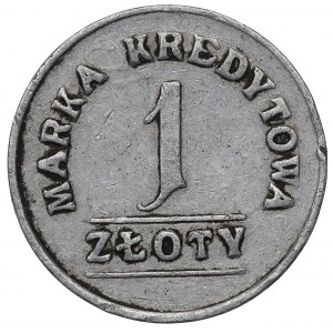 II RP, 1 złoty Spółdzielnia Żołnierska 70 Pułku Piechoty, Pleszew