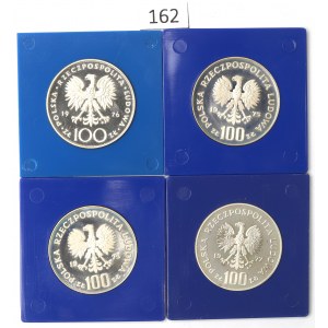 PRL, Zestaw 100 złotych 1975-77