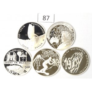 III RP, Zestaw 10 złotych 1997-98