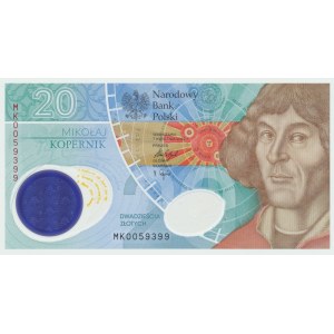 III RP, 20 złotych 2022 - Mikołaj Kopernik