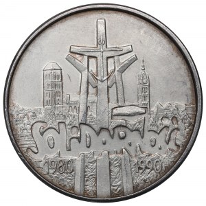 III RP, 100.000 złotych 1990 Solidarność typ C