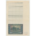 GG, 50 zloty 1941 B - pacco di banconote