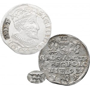 Sigismund III, 3 groschen 1592, Olcusia
