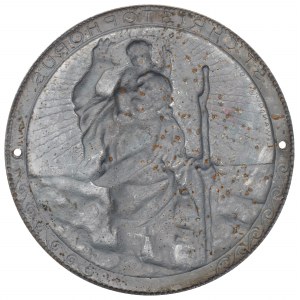 1918 II RP, Plakieta św. Krzysztof, Lewandowski