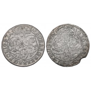 John II Casimir, Set of sixes 1663-67