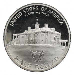 USA, 1/2 Dolara 1982