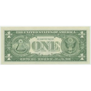 USA, Silver Certificate, 1 dolar 1957, Priest / Anderson