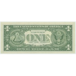 USA, Silver Certificate, 1 dolar 1957, Priest / Anderson