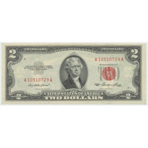 USA, $2 1953, Priest / Humphrey