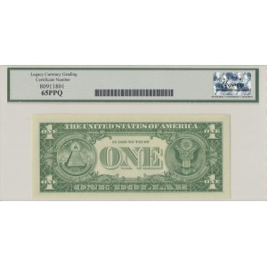 USA, Silver Certificate, 1 dollar 1957, Priest / Anderson - LCG 65 PPQ