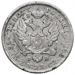 Kingdom of Poland, Alexander I, 1 zloty 1825