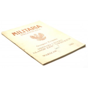 Militaria Biblioteczka Krogulec G., Odznaki 1 Pułku Ułanów Krechowieckich