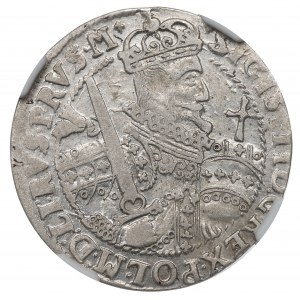 Sigismund III Vasa, Ort 1622, Bromberg - NGC AU55