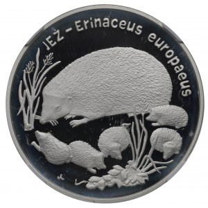 III RP, 20 złotych 1996 Jeż - NGC PF68 Ultra Cameo
