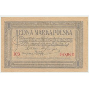 II RP, 1 Polish mark 1919 ICS