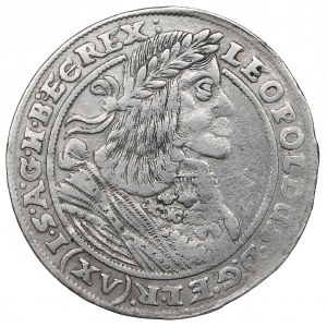 Schlesien under Habsburg, 15 kereuzr 1661, Breslau