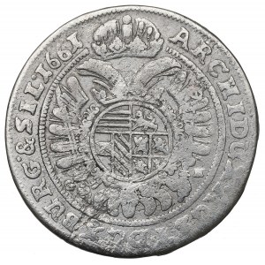 Schlesien under Habsburg, 15 kereuzr 1661, Breslau