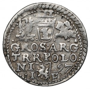 Sigismund III, 3 groschen 1597, Olcusia