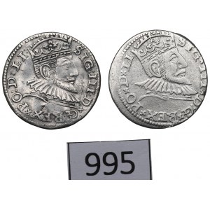 Zygmunt III Waza, Zestaw trojaków ryskich 1591-92