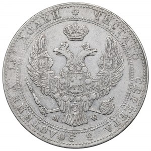 Poland under Russia, Nicholas I, 3/4 rouble=5 zloty 1838 MW