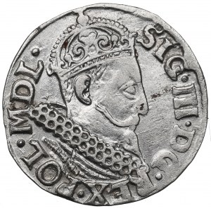 Sigismund III, 3 groschen 1621, Cracow