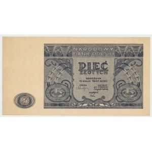 PRL, 5 złotych 1946