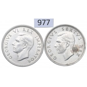 South Africa, lot 5 shillings 1947-52