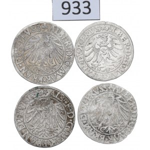 Prusy Książęce, Zestaw groszy 1531-44