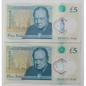 England. Lot 5 pounds 2015