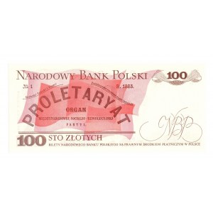 PRL, 100 złotych 1982 HG