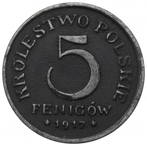 Kingdom of Poland, 10 fenig 1917
