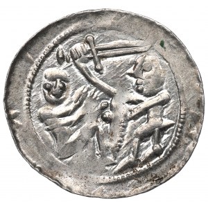 Vladislaus II, Denarius, Cracow - NGC MS62