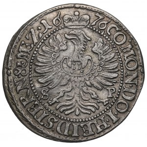 Śląsk, Księstwo Oleśnickie, Sylwiusz Fryderyk, 3 krajcary 1676, Oleśnica