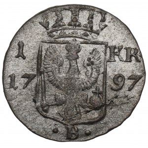 Germany, Prussia, 1 kreuzer 1797 B