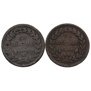 France, Lot 1 decime