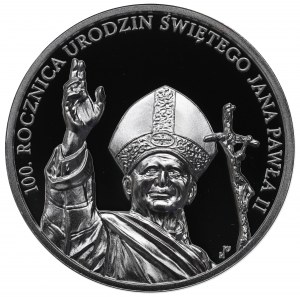 III RP, 10 złotych 2020 100 rocznica urodzin Jana Pawła II