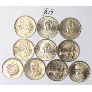 PRL i III RP, Zestaw 10-20.000 złotych 1969-94