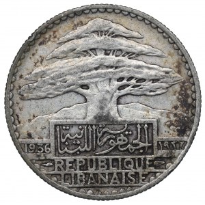 Libano, 50 piastre 1936