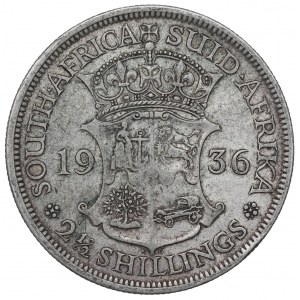 South Africa, 2-1/2 schilling 1936